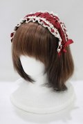 Pina sweetcollection / ギャザーフリルカチューシャ  ボルドー H-25-07-17-075-LO-AC-NS-ZH