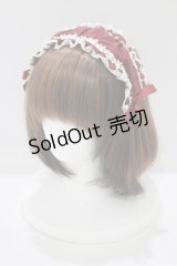 Pina sweetcollection / ギャザーフリルカチューシャ  ボルドー H-25-07-17-075-LO-AC-NS-ZH