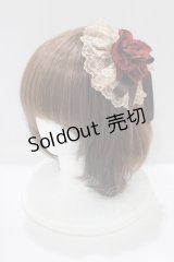 Mary Magdalene / ロゼットヘッドドレス  ストロベリー H-25-07-17-082-CL-ZA-NS-ZH