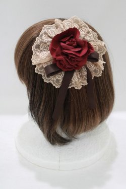 画像2: Mary Magdalene / ロゼットヘッドドレス  ストロベリー H-25-07-17-082-CL-ZA-NS-ZH