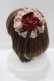 画像2: Mary Magdalene / ロゼットヘッドドレス  ストロベリー H-25-07-17-082-CL-ZA-NS-ZH (2)
