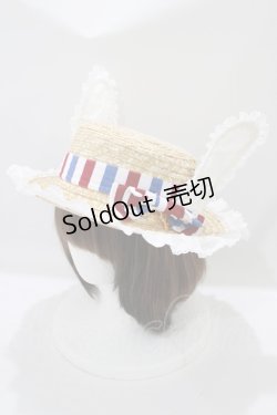 画像1: ALICE and the PIRATES / ノエルカンカン帽  ナチュラル H-25-07-17-084-PA-AC-NS-ZH