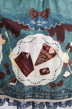 画像4: Angelic Pretty / Antique Chocolaterieパールジャンパースカート Free グリーン H-25-07-17-008-AP-OP-NS-ZH