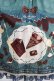 画像4: Angelic Pretty / Antique Chocolaterieパールジャンパースカート Free グリーン H-25-07-17-008-AP-OP-NS-ZH (4)