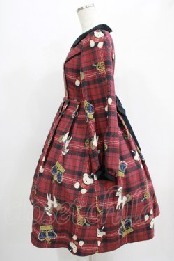 画像2: axes femme kawaii / ロンドントイズワンピース M ワイン H-25-07-17-012-AX-OP-NS-ZH