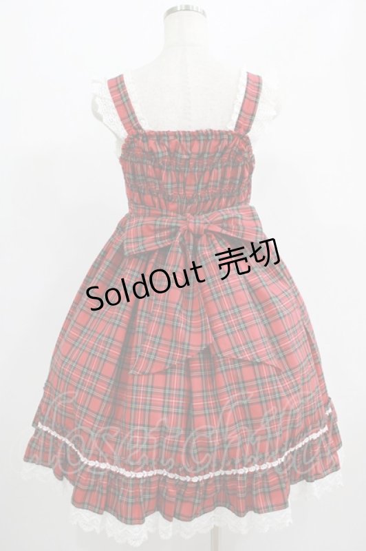 画像3: BABY,THE STARS SHINE BRIGHT / タータンチェックジャンパースカート Free エンジ H-25-07-17-013-BA-OP-NS-ZH (3)