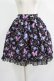 画像1: metamorphose / Jewel Butterflyスカート Free ブラック H-25-07-17-023-ME-SK-NS-ZH (1)