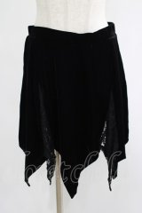 KILL STAR / Lester Velvet Mini Skirt S 黒 H-25-07-18-024-SL-SK-KB-ZH