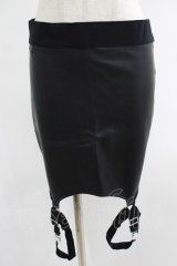 KILL STAR / Cassandra PU Mini Skirt M 黒 H-25-07-18-026-SL-SK-KB-ZH