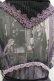画像4: OZZ ANGELO / 宗教画プリントプリーツフリルワンピース  パープル H-25-07-18-035-OO-OP-KB-ZH (4)