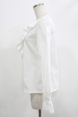 画像2: MILK / レディーピエロブラウス  ホワイト H-25-07-18-045-ML-BL-KB-ZH