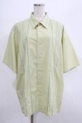 MILKBOY / CORD SHIRTS  マスタード×ブルー H-25-07-18-046-MB-BL-KB-ZH
