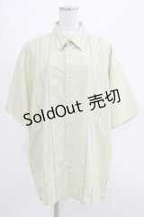 MILKBOY / CORD SHIRTS  マスタード×ブルー H-25-07-18-046-MB-BL-KB-ZH