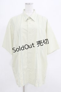 MILKBOY / CORD SHIRTS  マスタード×ブルー H-25-07-18-046-MB-BL-KB-ZH