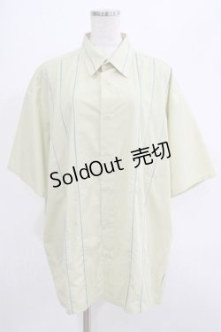 画像1: MILKBOY / CORD SHIRTS  マスタード×ブルー H-25-07-18-046-MB-BL-KB-ZH