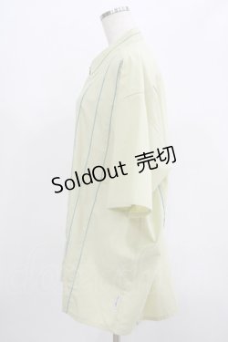 画像2: MILKBOY / CORD SHIRTS  マスタード×ブルー H-25-07-18-046-MB-BL-KB-ZH