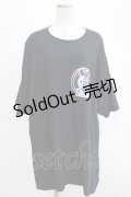 MILKBOY / CYPHER BUNNY TEE XXL 黒 H-25-07-18-047-MB-TO-KB-ZH
