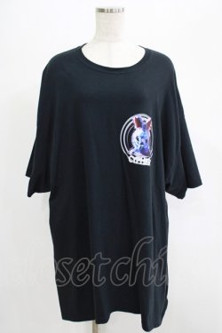 画像1: MILKBOY / CYPHER BUNNY TEE XXL 黒 H-25-07-18-047-MB-TO-KB-ZH