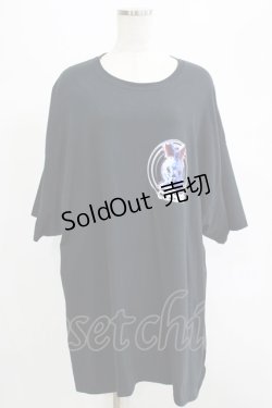 画像1: MILKBOY / CYPHER BUNNY TEE XXL 黒 H-25-07-18-047-MB-TO-KB-ZH