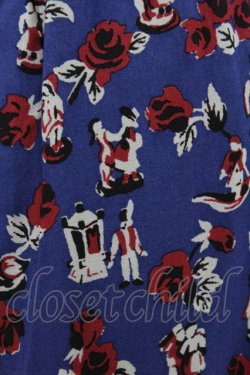 画像3: Jane Marple Dans Le Salon / Dance with roses dress pants  ネイビー H-25-07-18-1004-JM-PA-KB-ZH