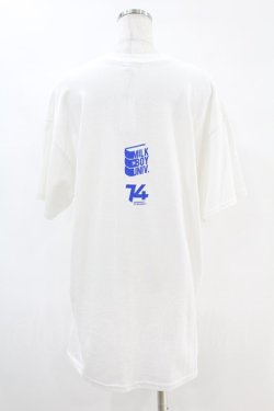 画像2: MILKBOY / UNIVERSITY TEE L ホワイト H-25-07-18-1038-MB-TO-KB-ZH