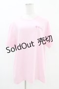 Candy Stripper / PEANUTS COMIC TEE 2 ピンク H-25-07-18-1040-PU-TO-KB-ZH