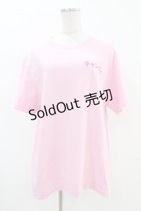 Candy Stripper / PEANUTS COMIC TEE 2 ピンク H-25-07-18-1040-PU-TO-KB-ZH