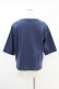 画像2: Jane Marple Dans Le Salon / Theme print side zip T-shirt  navy H-25-07-18-1043-JM-TO-KB-ZH (2)
