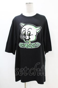 画像1: MILKBOY / GREED TEE  ブラック H-25-07-18-1046-MB-TO-KB-ZH