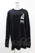 MILKBOY / SAINT L.S. TEE  ブラック H-25-07-18-1047-MB-TO-KB-ZH