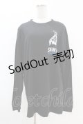 MILKBOY / SAINT L.S. TEE  ブラック H-25-07-18-1047-MB-TO-KB-ZH