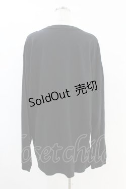 画像2: NieR Clothing / プリントSWEAT  XL 黒 H-25-07-18-1048-PU-TO-KB-ZH