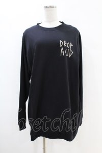 LONG CLOTHING / DROP ACID POCKET SWEAT M 黒 H-25-07-18-1049-0-TO-KB-ZH