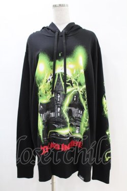 画像1: KILL STAR / CITY ROYAL HOODIE L ブラック H-25-07-18-1050-SL-TO-KB-ZH