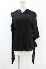 KILL STAR / Morwen Hooded Top L 黒 H-25-07-18-1051-SL-TO-KB-ZH