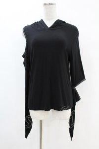 KILL STAR / Morwen Hooded Top L 黒 H-25-07-18-1051-SL-TO-KB-ZH