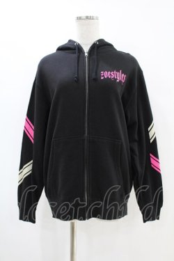 画像1: ZOESTYLES / HOODED BADBOYZ ROCK M 黒×バーガンディ×サンドベージュ H-25-07-18-1055-GO-TO-KB-ZH