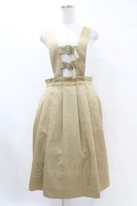 Candy Stripper / BONTAGE JUMPERスカート 2 ベージュ H-25-07-18-1011-PU-SK-KB-ZH