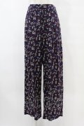 Jane Marple Dans Le Salon / Dance with roses dress pants  ボルドー H-25-07-18-1003-JM-PA-KB-ZH