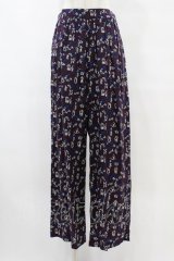 Jane Marple Dans Le Salon / Dance with roses dress pants  ボルドー H-25-07-18-1003-JM-PA-KB-ZH