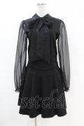 KILL STAR / SOMBER SHADOW DRESS S ブラック H-25-07-18-1018-SL-OP-KB-ZH
