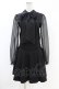 画像1: KILL STAR / SOMBER SHADOW DRESS S ブラック H-25-07-18-1018-SL-OP-KB-ZH (1)