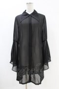 KILL STAR / ARLENE SHIRT DRESS M ブラック H-25-07-18-1020-SL-OP-KB-ZH