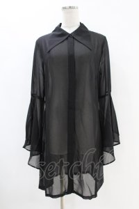 KILL STAR / ARLENE SHIRT DRESS M ブラック H-25-07-18-1020-SL-OP-KB-ZH