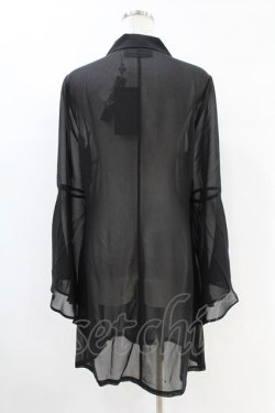 画像2: KILL STAR / ARLENE SHIRT DRESS M ブラック H-25-07-18-1020-SL-OP-KB-ZH