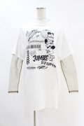 Candy Stripper / FROOTLOOP LAYEREDワンピース  白 H-25-07-18-1021-PU-OP-KB-ZH