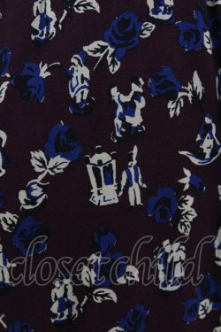 画像3: Jane Marple Dans Le Salon / Dance with roses dress pants  ボルドー H-25-07-18-1003-JM-PA-KB-ZH