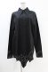 画像1: KILL STAR /OOD KIN LONGLINE SHIRT S 黒 H-25-07-18-1027-SL-BL-KB-ZH (1)