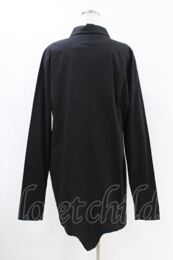 画像2: KILL STAR /OOD KIN LONGLINE SHIRT S 黒 H-25-07-18-1027-SL-BL-KB-ZH