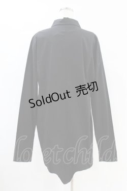 画像2: KILL STAR /OOD KIN LONGLINE SHIRT S 黒 H-25-07-18-1027-SL-BL-KB-ZH